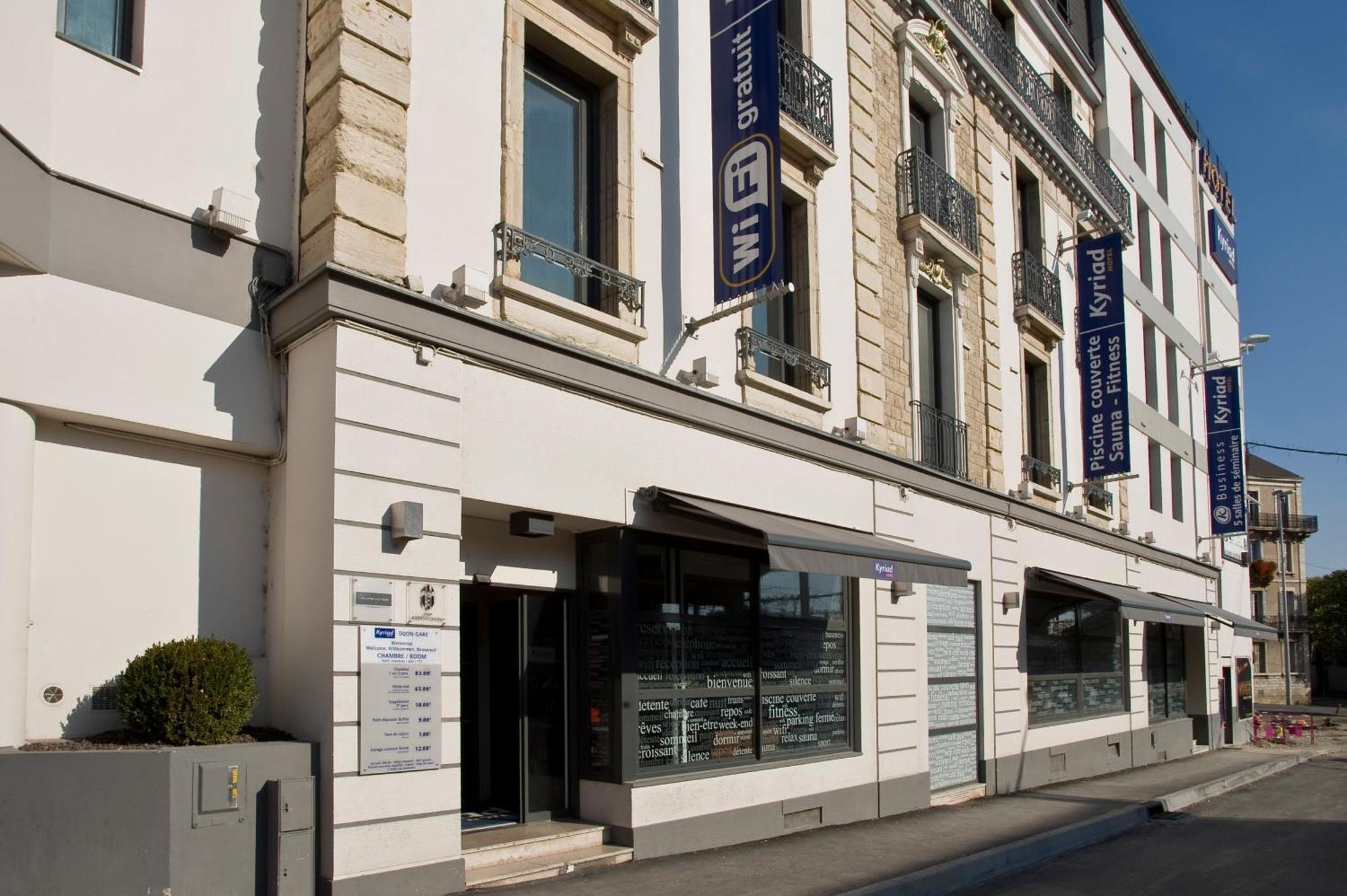 Kyriad Hotel Dijon Gare Exterior foto